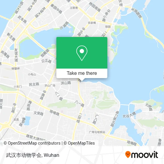 武汉市动物学会 map