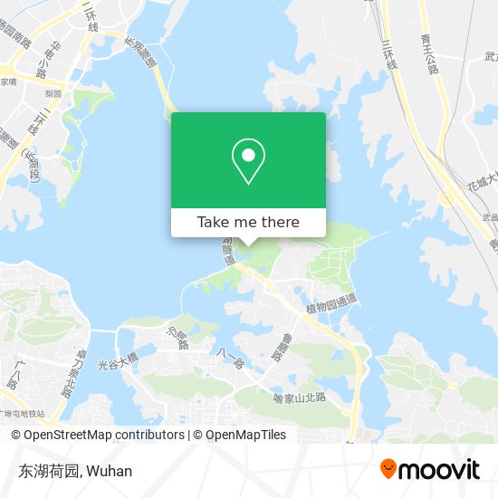 东湖荷园 map
