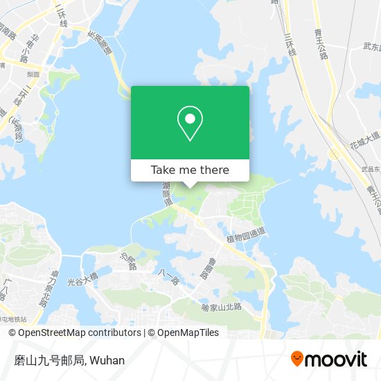 磨山九号邮局 map