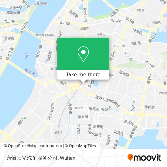 康怡阳光汽车服务公司 map