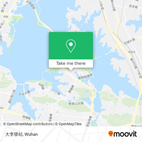 大李驿站 map