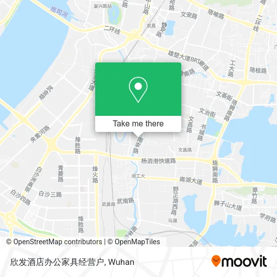 欣发酒店办公家具经营户 map