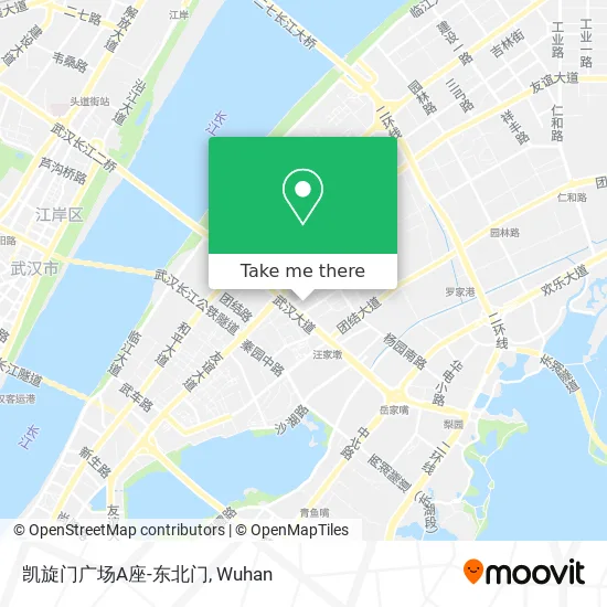 凯旋门广场A座-东北门 map