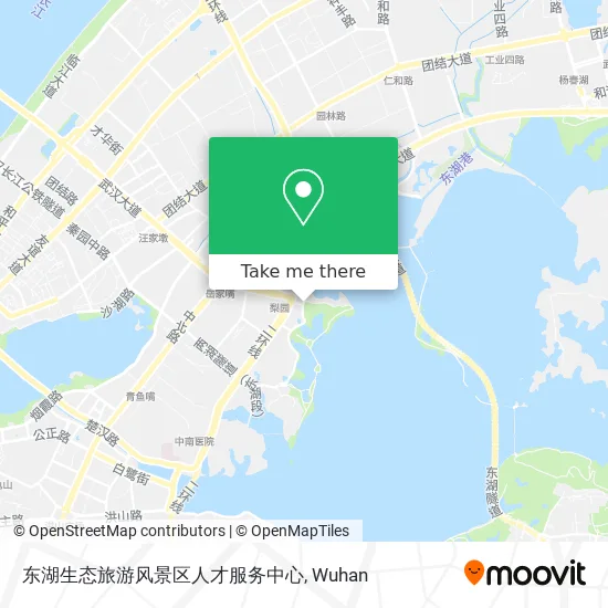东湖生态旅游风景区人才服务中心 map