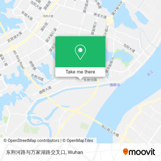 东荆河路与万家湖路交叉口 map