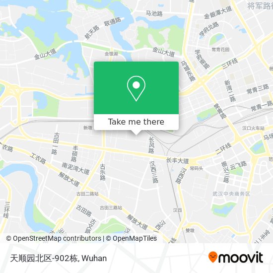 天顺园北区-902栋 map