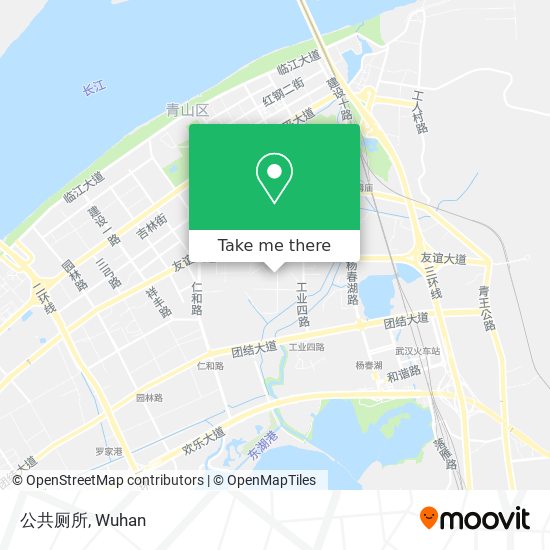 公共厕所 map