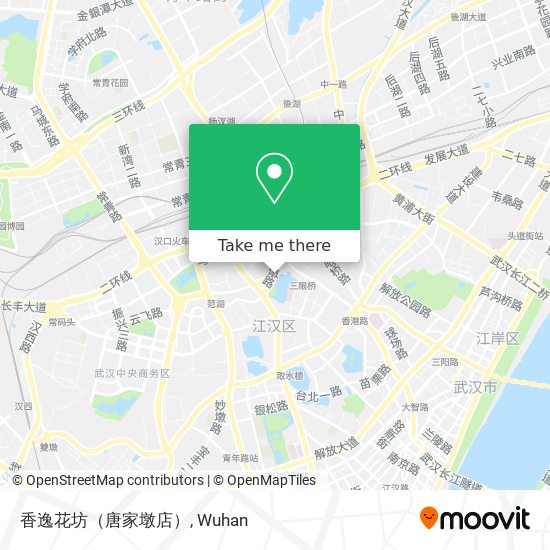 香逸花坊（唐家墩店） map