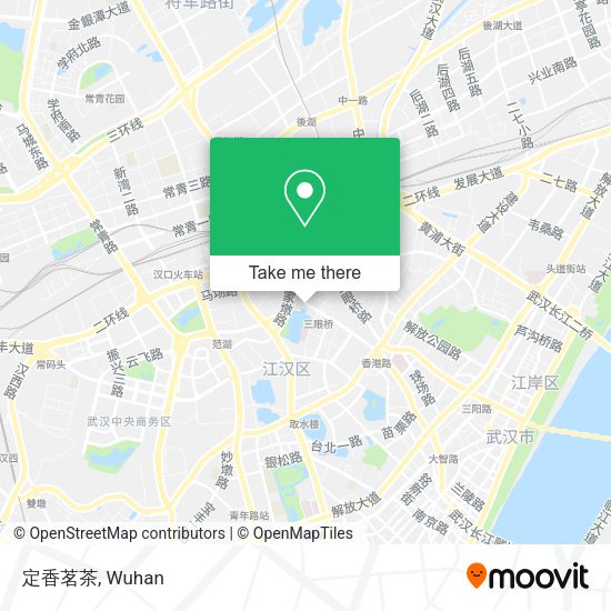 定香茗茶 map