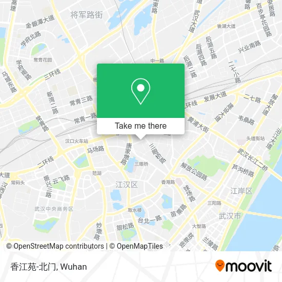 香江苑-北门 map