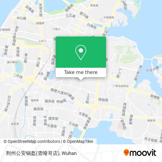荆州公安锅盔(聋哑哥店) map