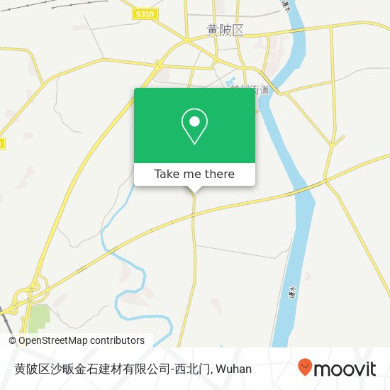 黄陂区沙畈金石建材有限公司-西北门 map