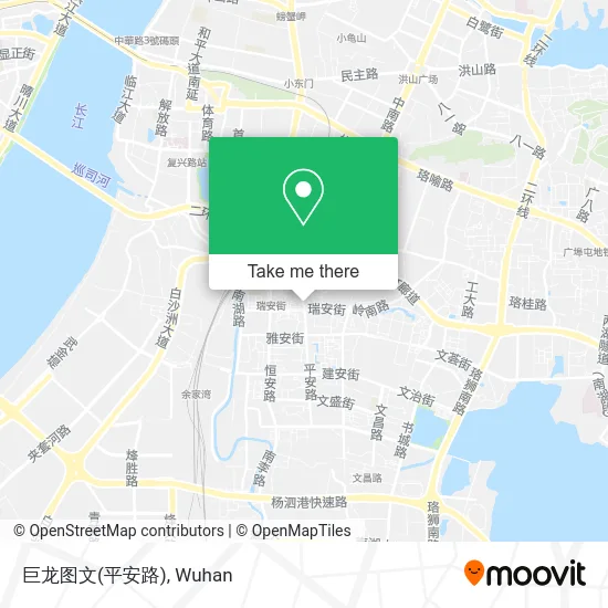 巨龙图文(平安路) map