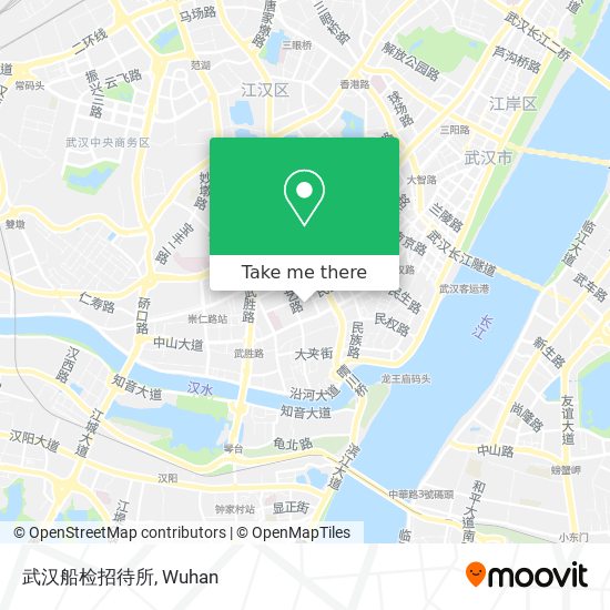 武汉船检招待所 map