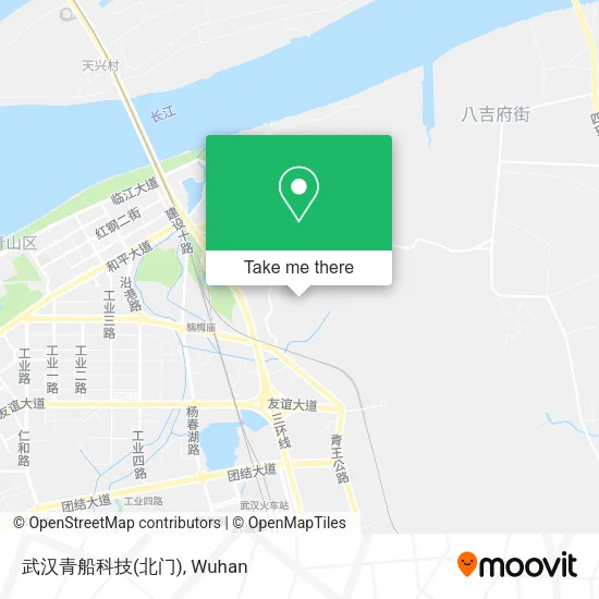 武汉青船科技(北门) map