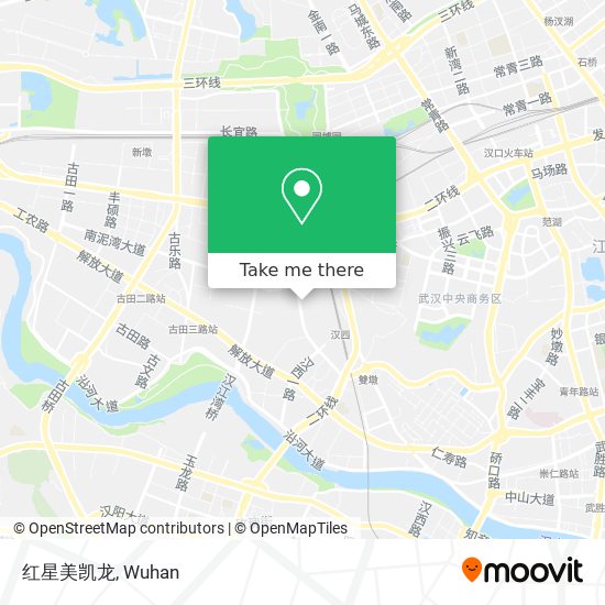 红星美凯龙 map