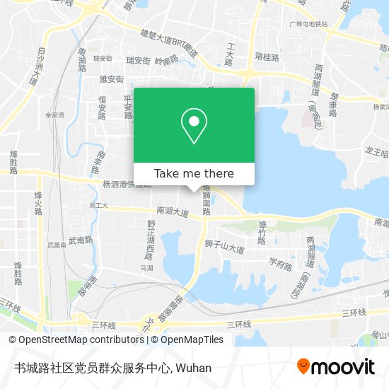 书城路社区党员群众服务中心 map