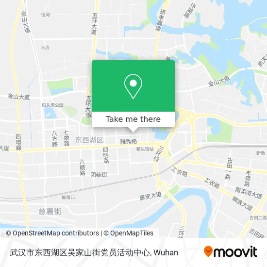 武汉市东西湖区吴家山街党员活动中心 map