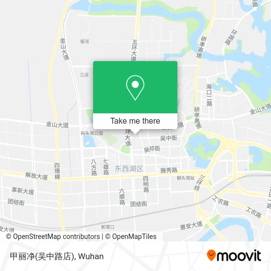 甲丽净(吴中路店) map