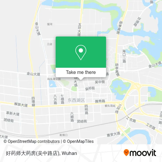 好药师大药房(吴中路店) map