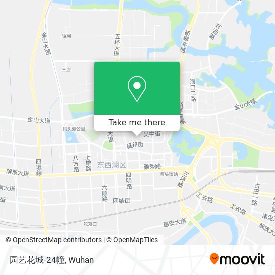 园艺花城-24幢 map