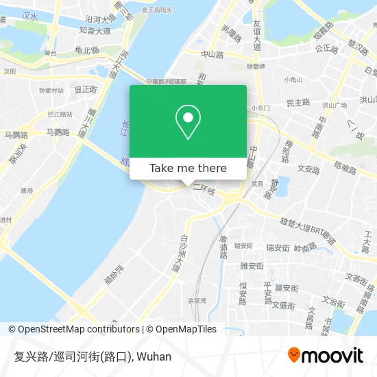 复兴路/巡司河街(路口) map