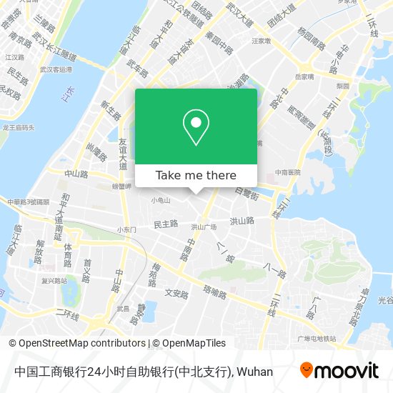 中国工商银行24小时自助银行(中北支行) map
