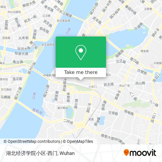 湖北经济学院小区-西门 map
