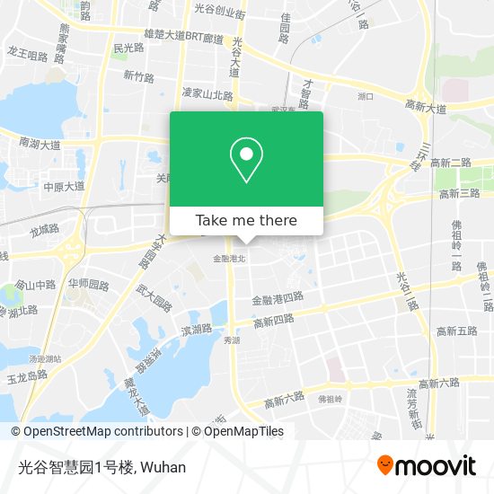 光谷智慧园1号楼 map