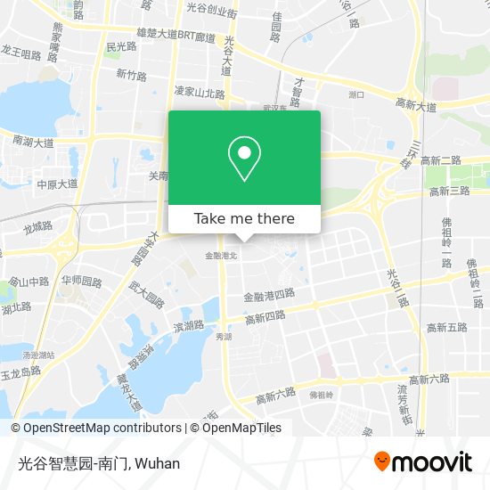 光谷智慧园-南门 map
