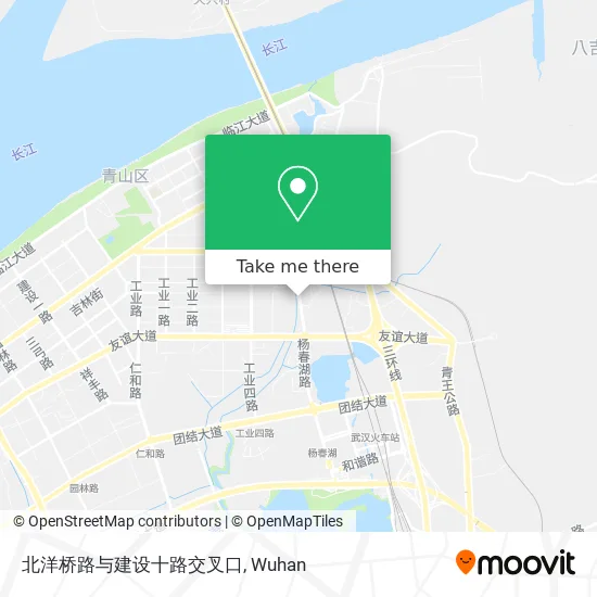 北洋桥路与建设十路交叉口 map
