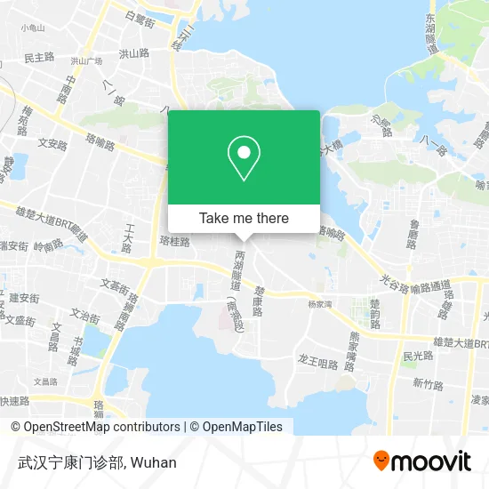 武汉宁康门诊部 map