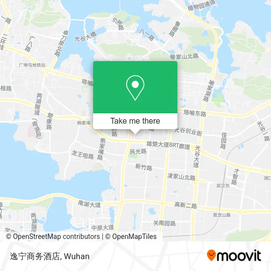 逸宁商务酒店 map