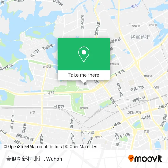 金银湖新村-北门 map