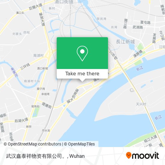 武汉鑫泰祥物资有限公司。 map
