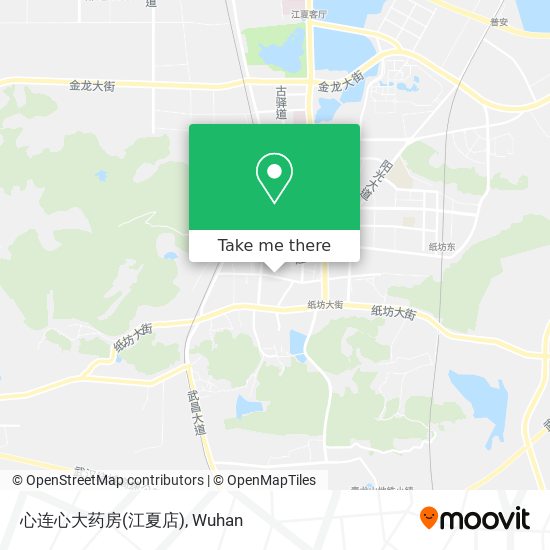 心连心大药房(江夏店) map