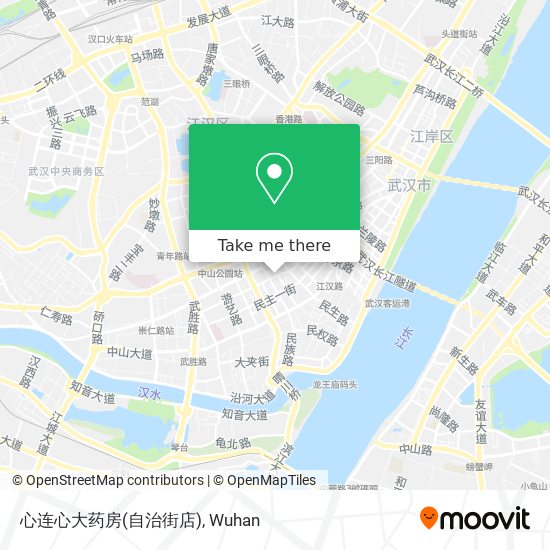心连心大药房(自治街店) map