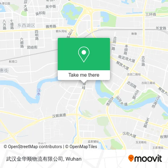 武汉金华顺物流有限公司 map