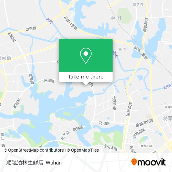 顺驰泊林生鲜店 map
