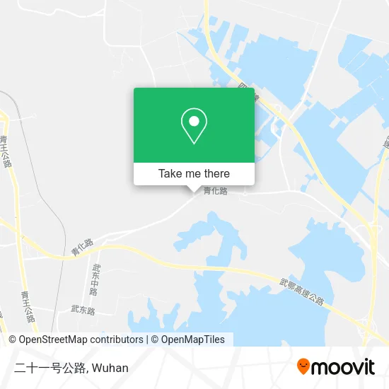 二十一号公路 map