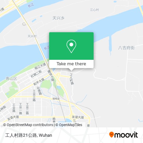 工人村路21公路 map