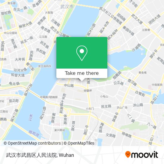 武汉市武昌区人民法院 map