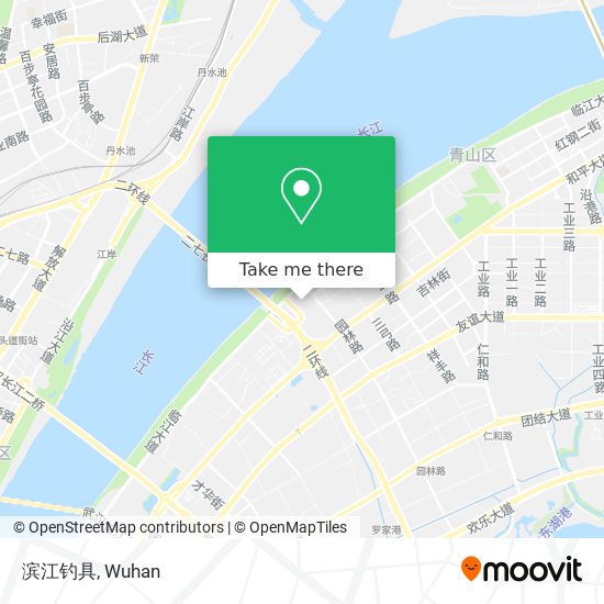 滨江钓具 map