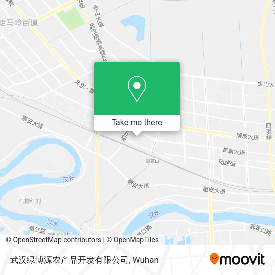 武汉绿博源农产品开发有限公司 map
