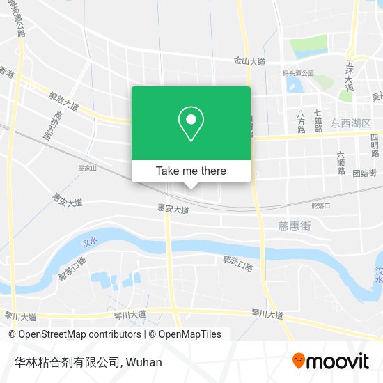 华林粘合剂有限公司 map