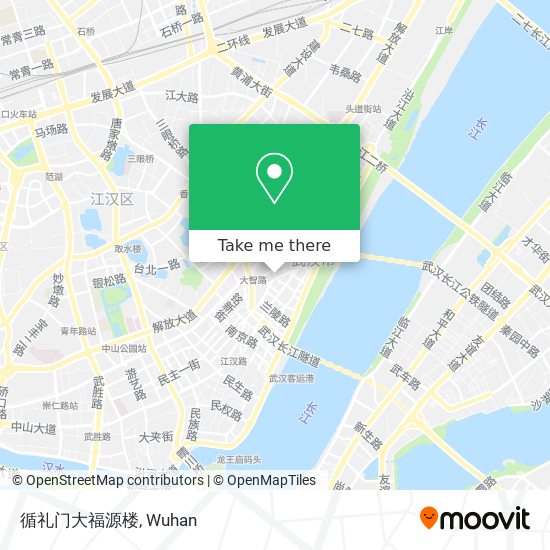 循礼门大福源楼 map