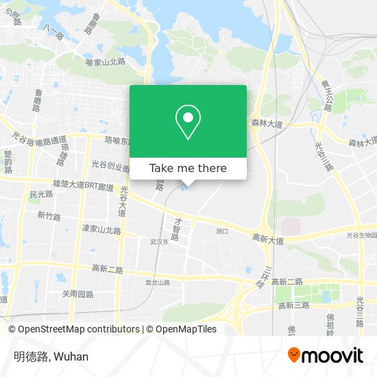 明德路 map