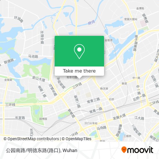 公园南路/明德东路(路口) map