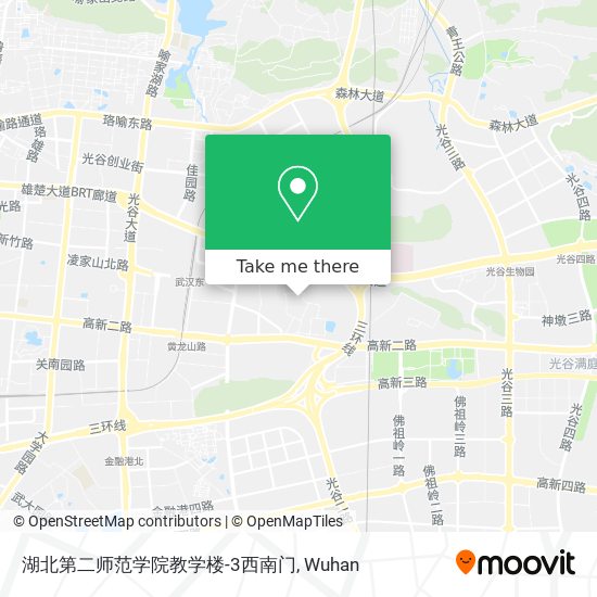 湖北第二师范学院教学楼-3西南门 map