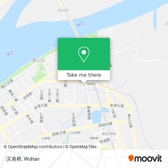 滨港桥 map